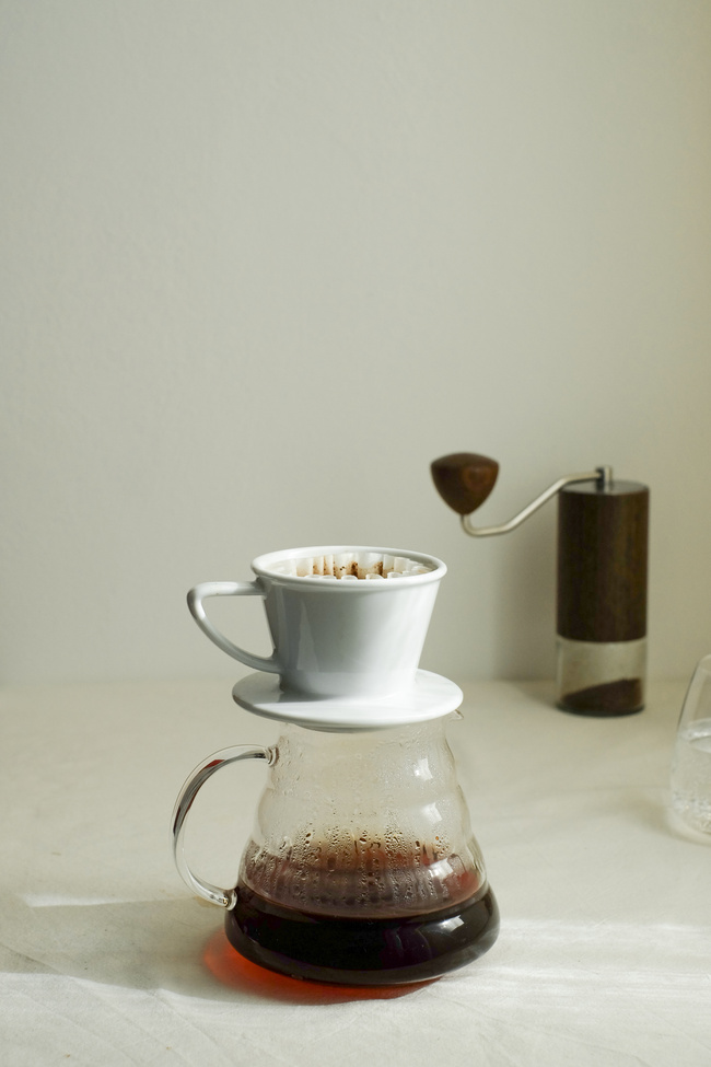 Making Pour Over Coffee